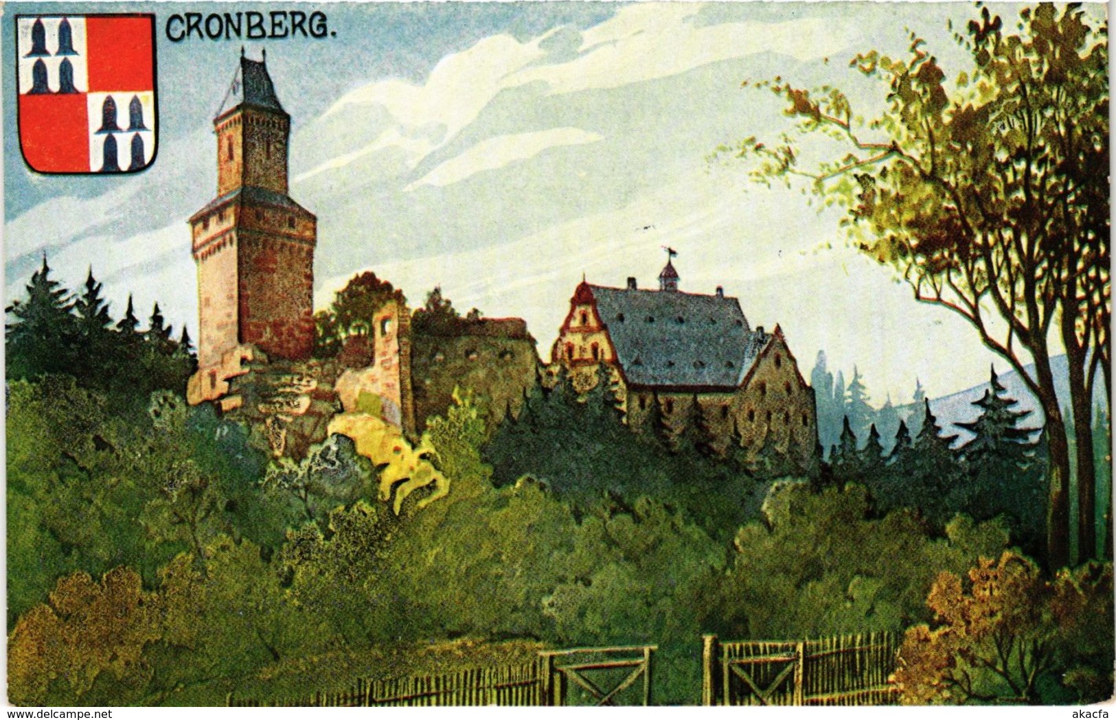 CPA AK Kronberg- Stammschloss GERMANY (949565) - Kronberg