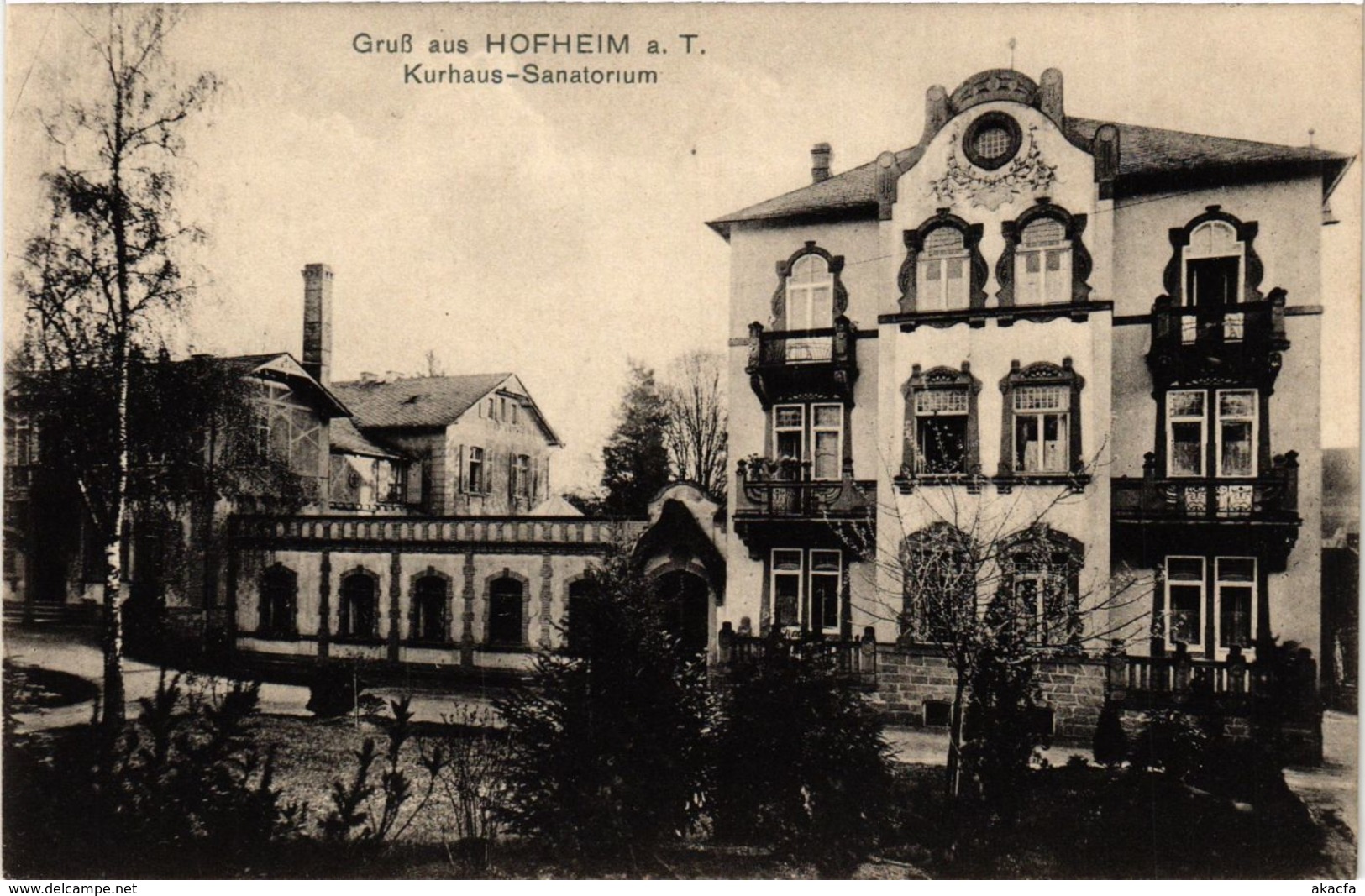 CPA AK Hofheim- Kurhaus Sanatorium GERMANY (949608) - Hofheim