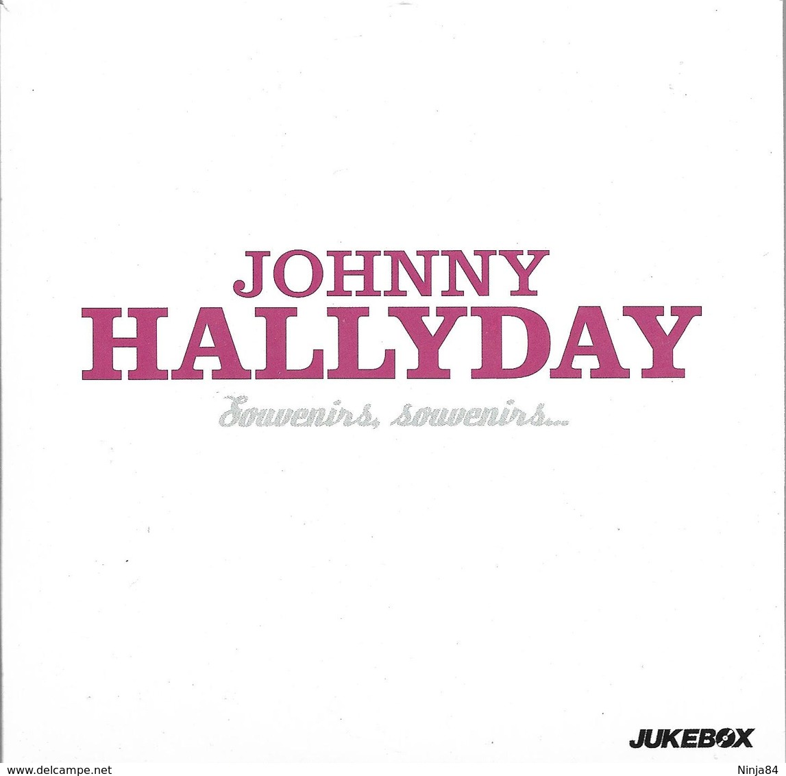 CD  Johnny Hallyday  "  Souvenirs, Souvenirs  "  Promo - Collector's Editions