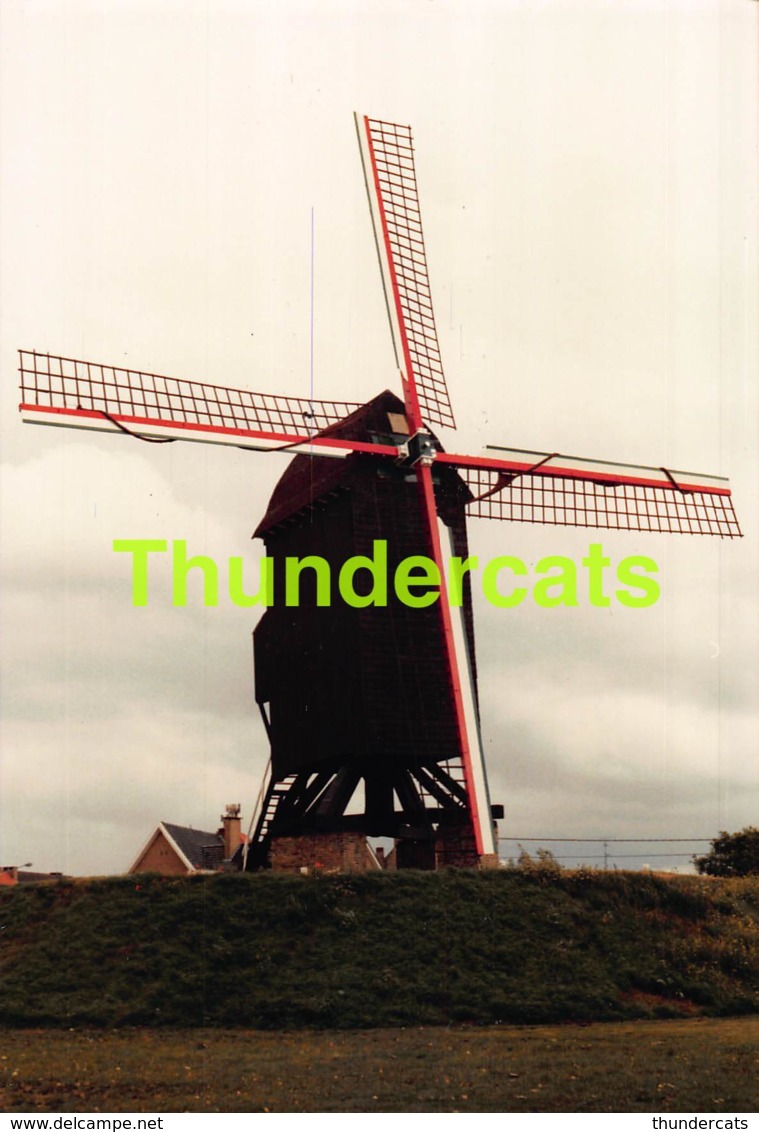 OOSTVLETEREN OOST VLETEREN MOLEN MOULIN FOTO PHOTO 1986   ( 10 CM X 15 CM ) - Vleteren