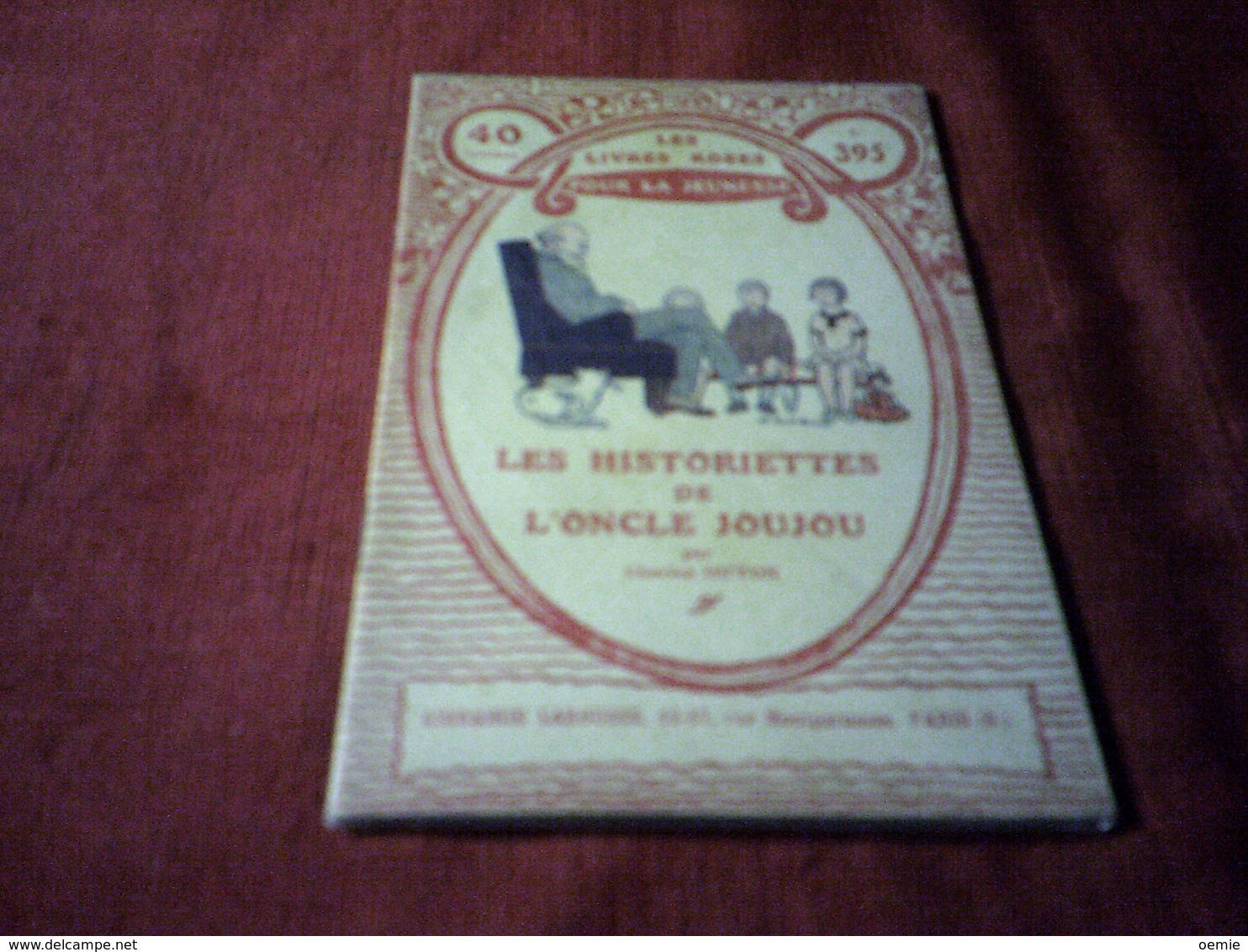 LES LIVRES ROSES POUR LA JEUNESSE °°  395 LES HISTORIETTES DE L'ONCLE JOUJOU PAR CHARLES GUYON - Bibliotheque De La Jeunesse