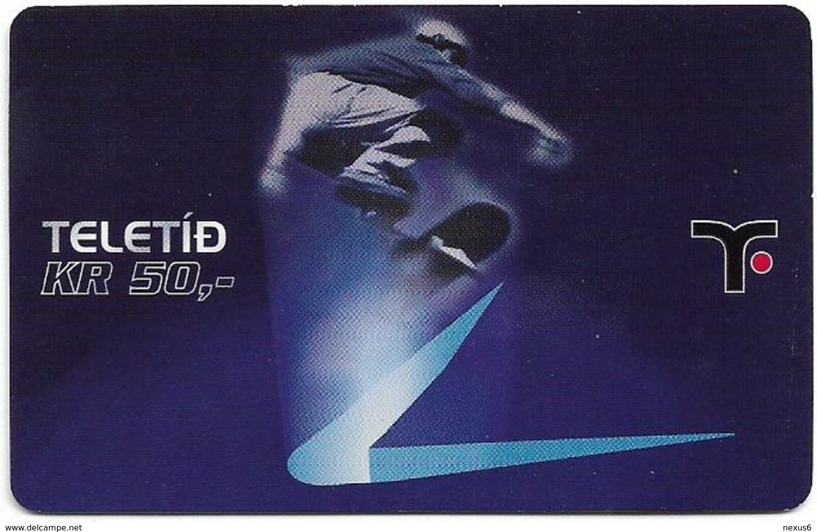 Faroe - Teledit - Jumping, Exp. 01.12.2007, GSM Refill 50Kr, Used - Faeroër