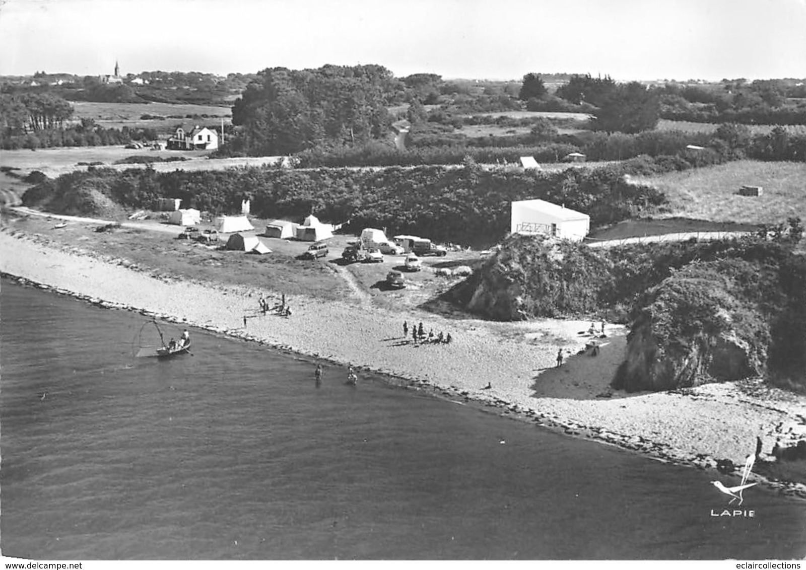 Pénestin       56           Vue Aérienne. Plage De Ménard   10x15.  1964        (Voir Scan) - Pénestin