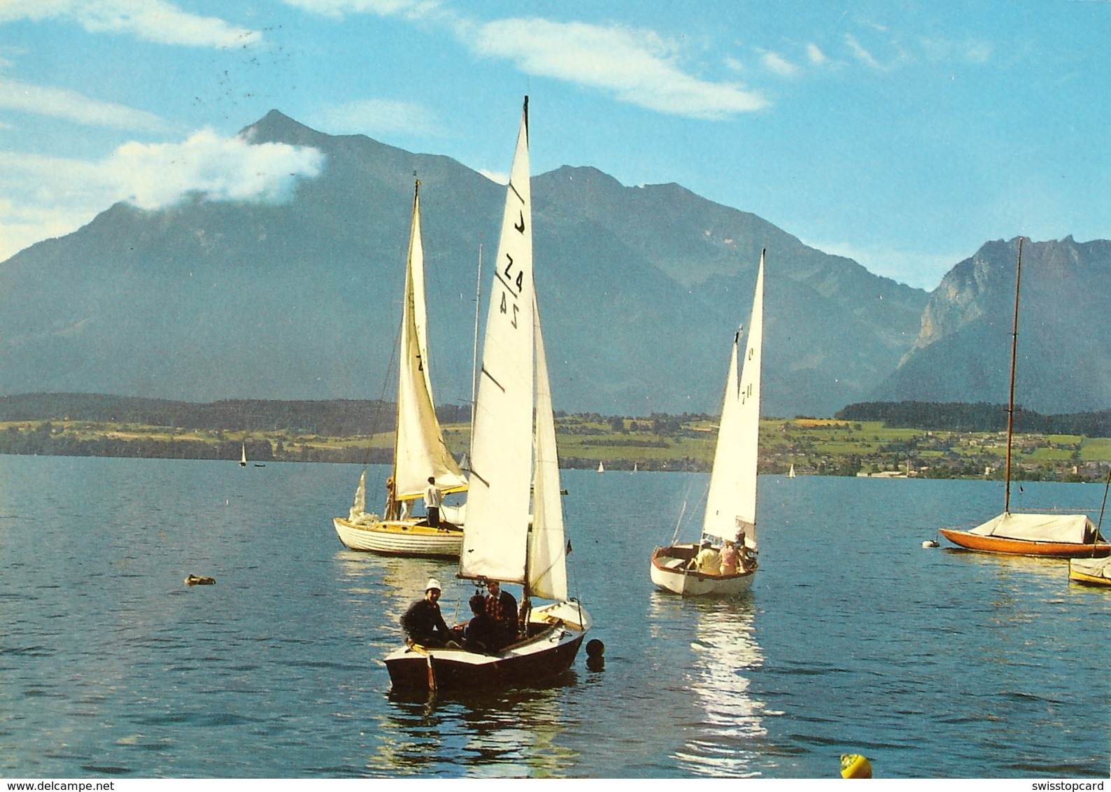 HILTERFINGEN Am Thunersee Segelschule Niesen - Hilterfingen