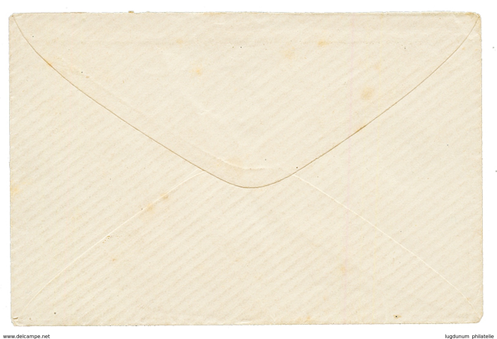 10c BORDEAUX (n°43) Bord De Feuille Obl. GC 2562 Sur Enveloppe Pour MOULEYDIER. Superbe. - 1870 Bordeaux Printing