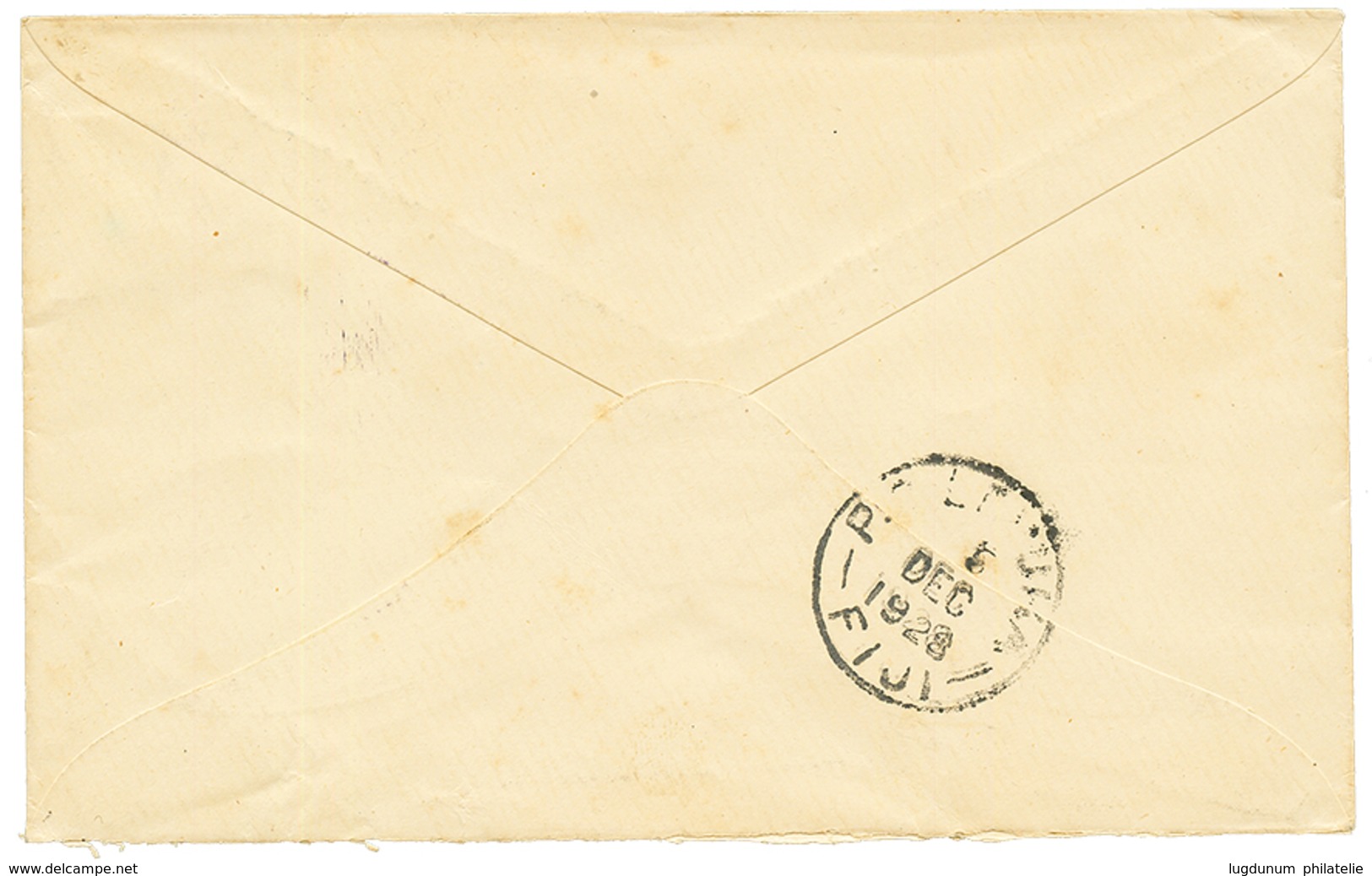 "FUTUNA" : 1928 WALLIS & FUTUNA 10c (x3) + 40c (x3) Obl. PROTECTORAT FRANCAIS FUTUNA Sur Enveloppe Pour SALEIMOA (SAMOA) - Other & Unclassified