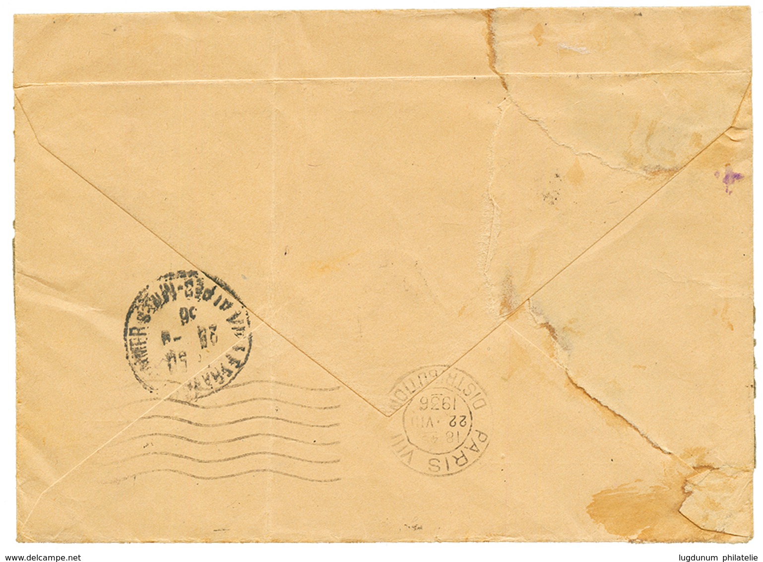 1936 WALLIS ET FUTUNA 90c EXPOSITION COLONIALE Canc. PORT-KEMBLA N.S.W + LOOSE SHIP LETTER On Commercial Envelope To FRA - Other & Unclassified