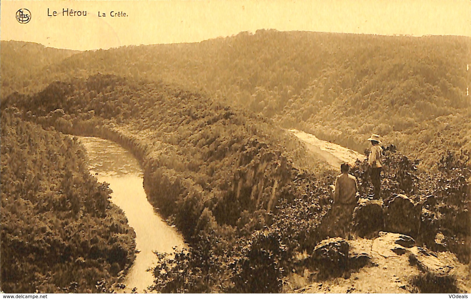 CPA - Belgique - Le Hérou - La Crête - Houffalize