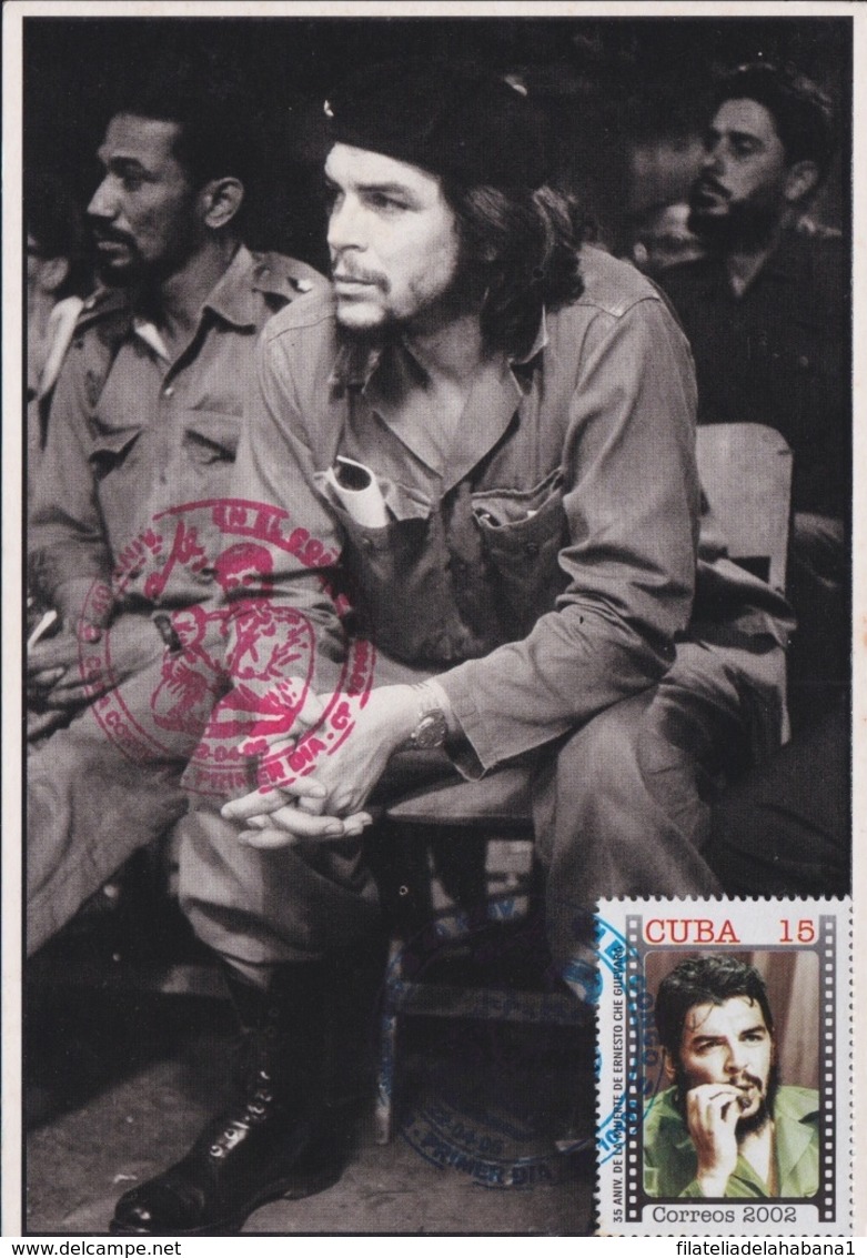 TMA-632 CUBA 2005 MAXIM CARD 15c ERNESTO CHE GUEVARA CONGO EXPEDITION - Maximum Cards