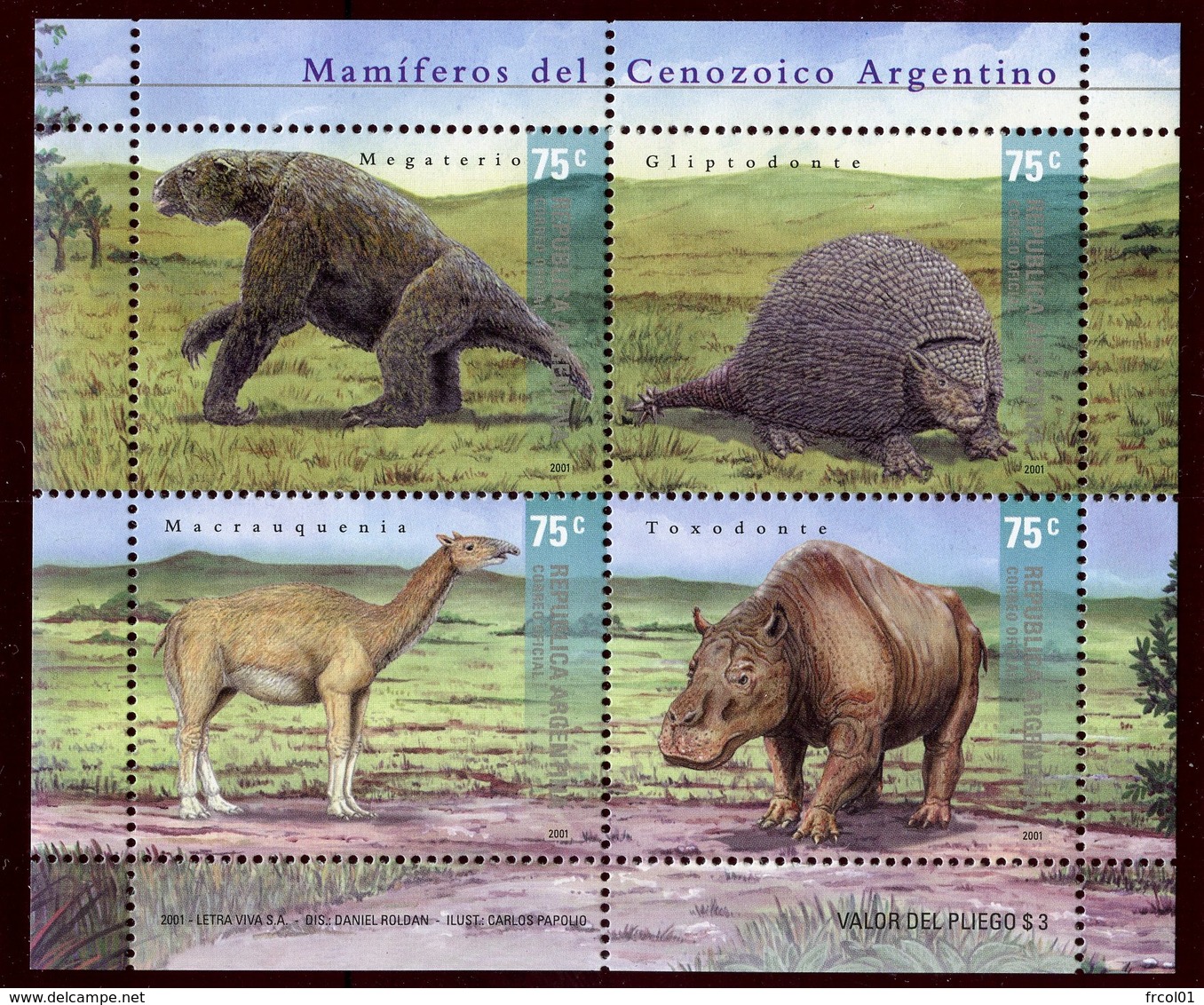 Argentine, Yvert 2228/2231**, Scott 2144a-d**, MNH - Nuovi