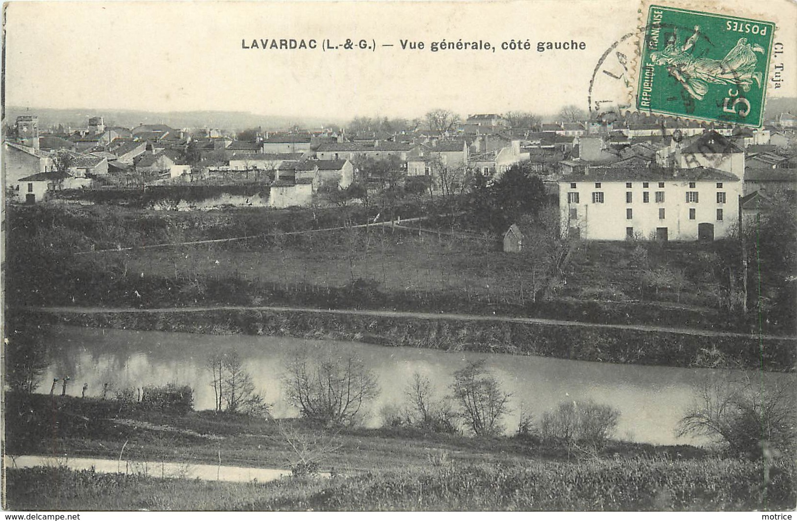 LAVARDAC - Vue Générale, Côté Gauche. - Lavardac