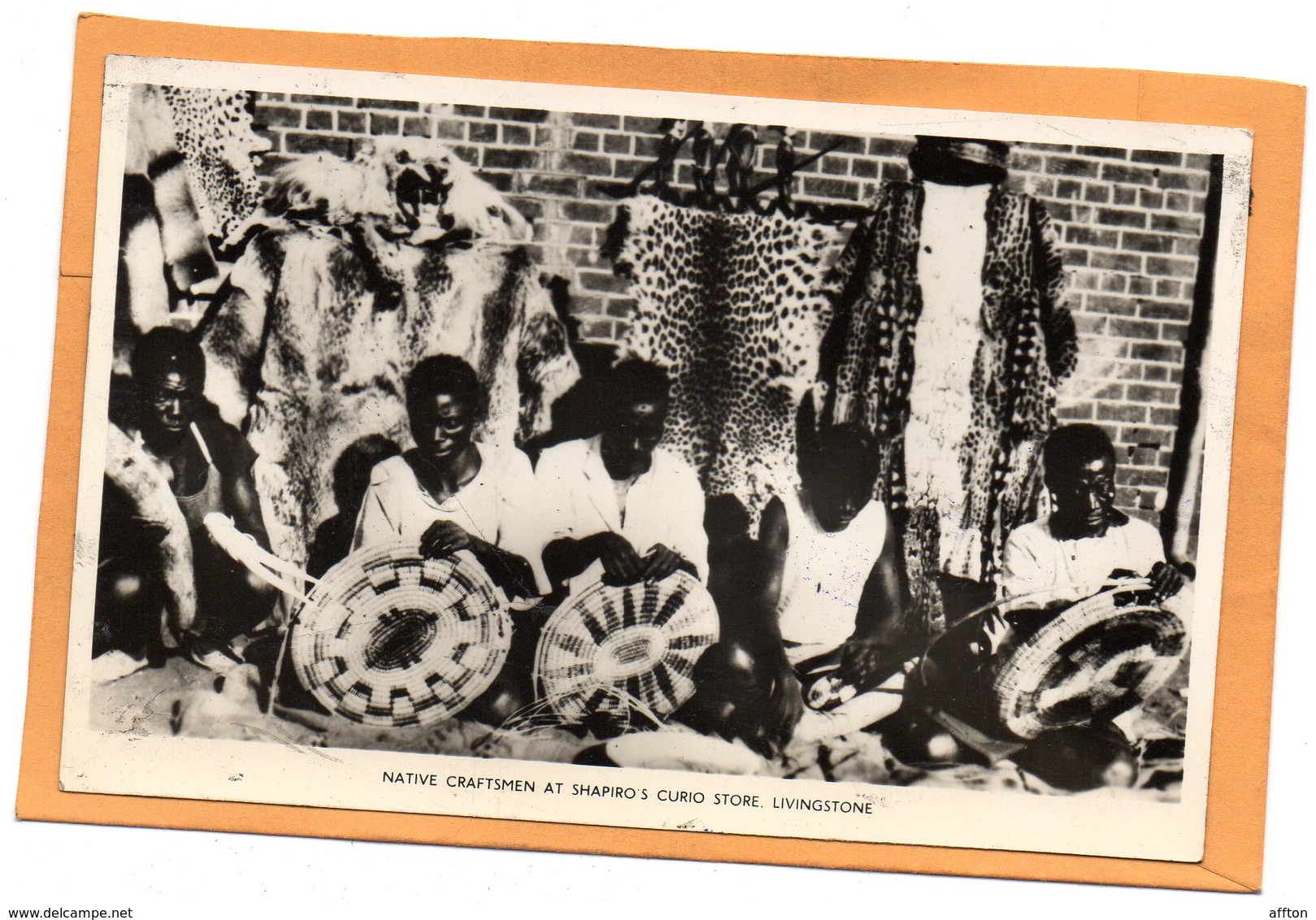Livingstone Zambia Old Postcard - Sambia