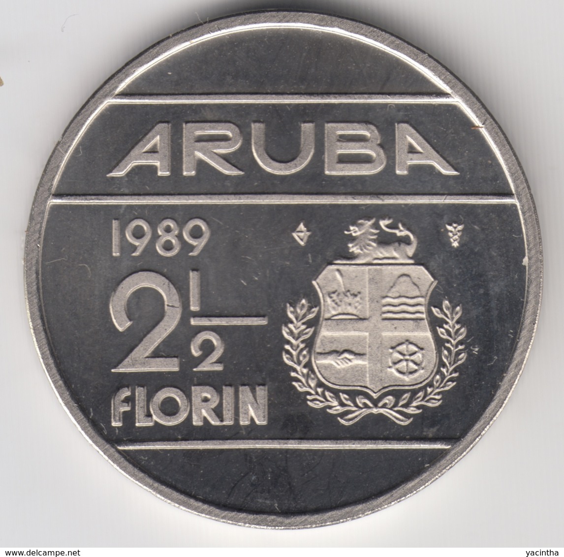 @Y@      Aruba   2 1/2   Florin   1989  (3589) - Aruba