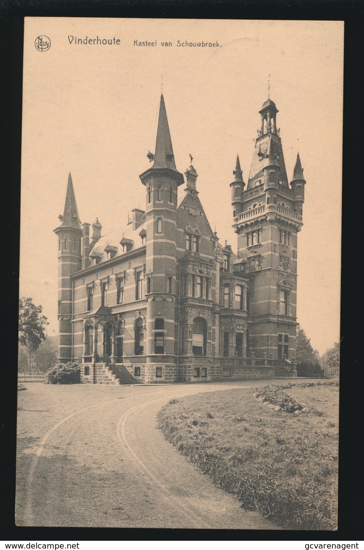 VINDERHOUTE  KASTEEL VAN SCHOUWBROEK - Lovendegem