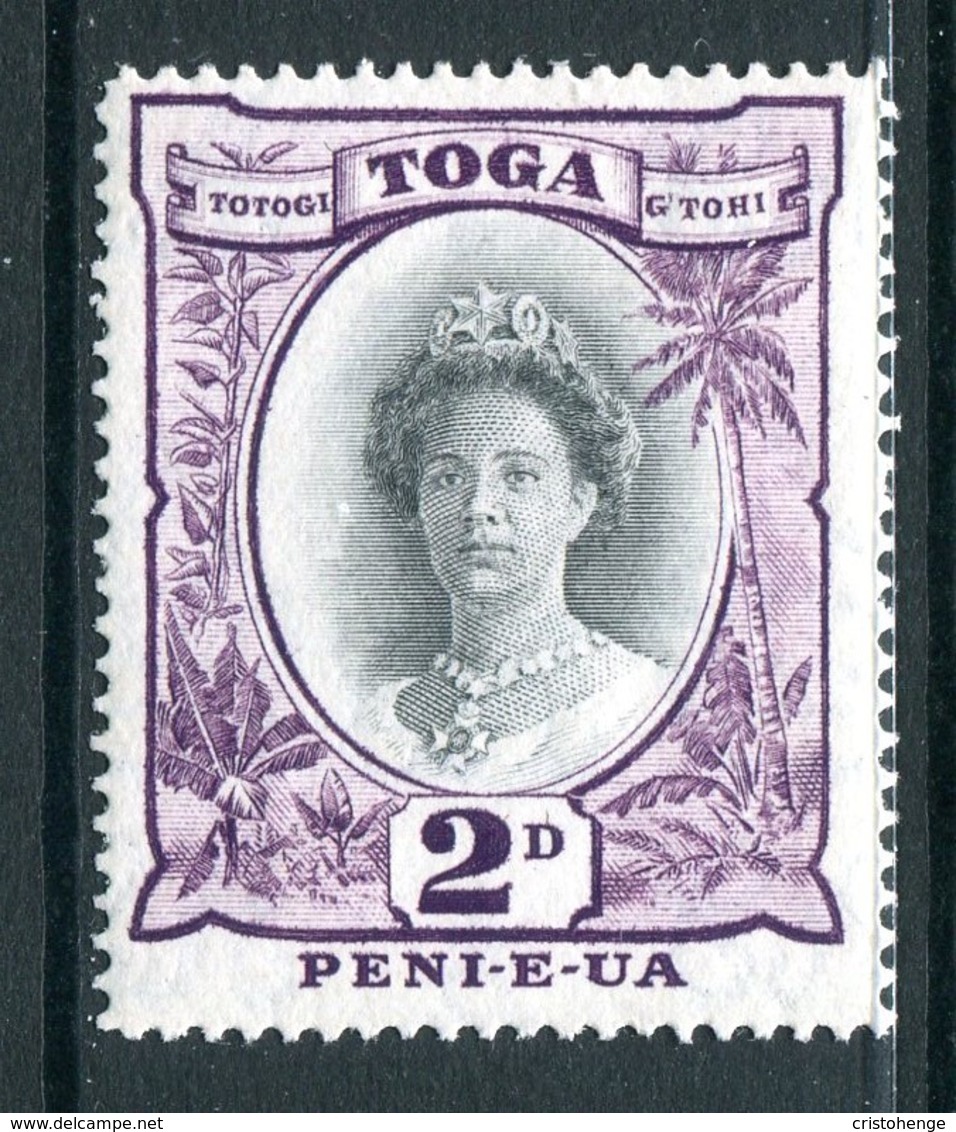 Tonga 1942-49 Pictorials (Wmk. Script CA) - 2d Queen Salote HM (SG 76) - Tonga (...-1970)