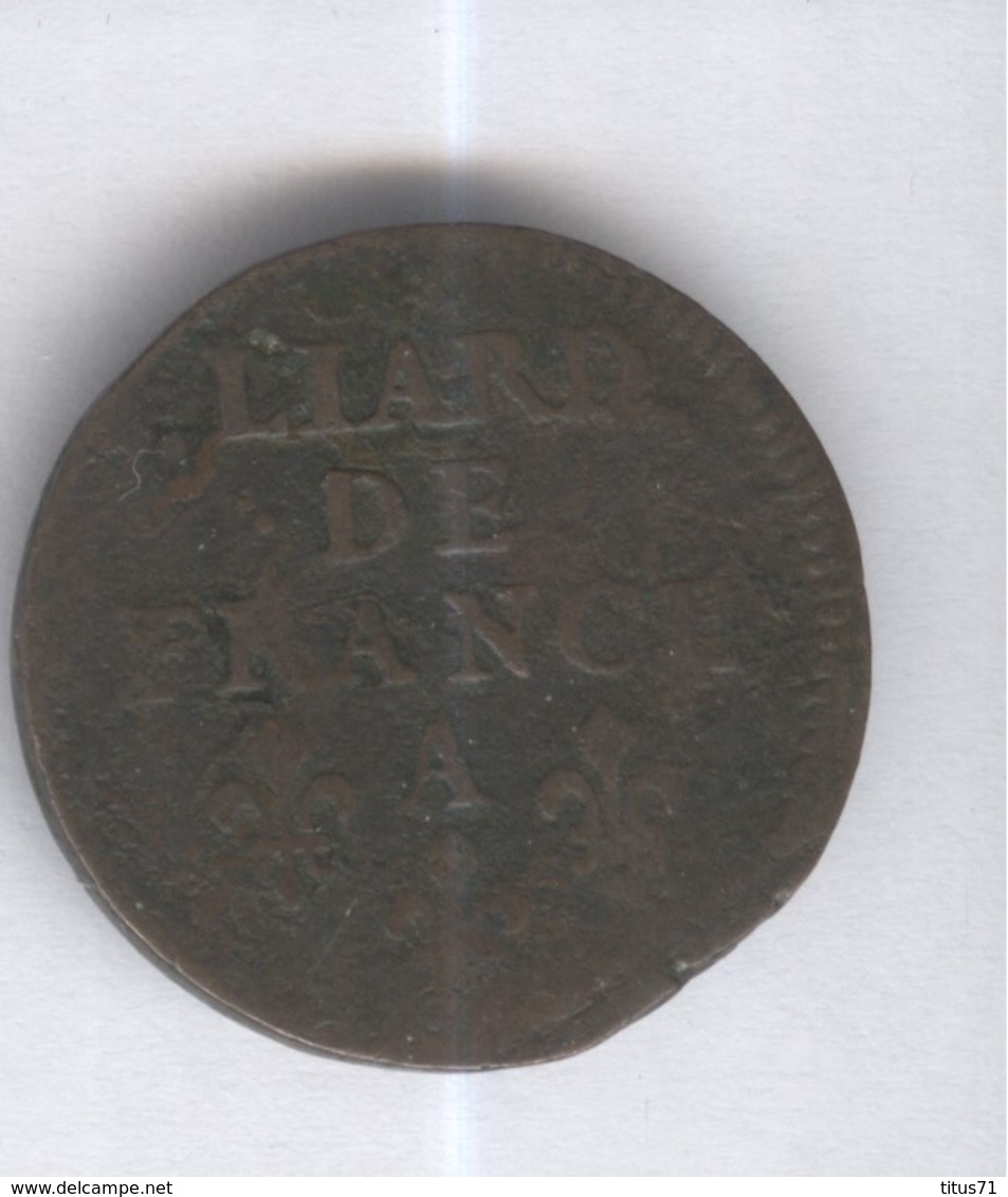 Liard France Louis XIV 1657 A - 1643-1715 Lodewijk XIV De Zonnekoning