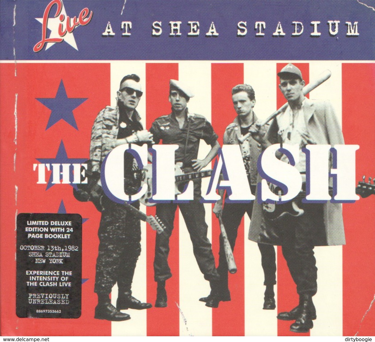 The CLASH - Live At Shea Stadium - CD - Limited Deluxe Edition - Punk