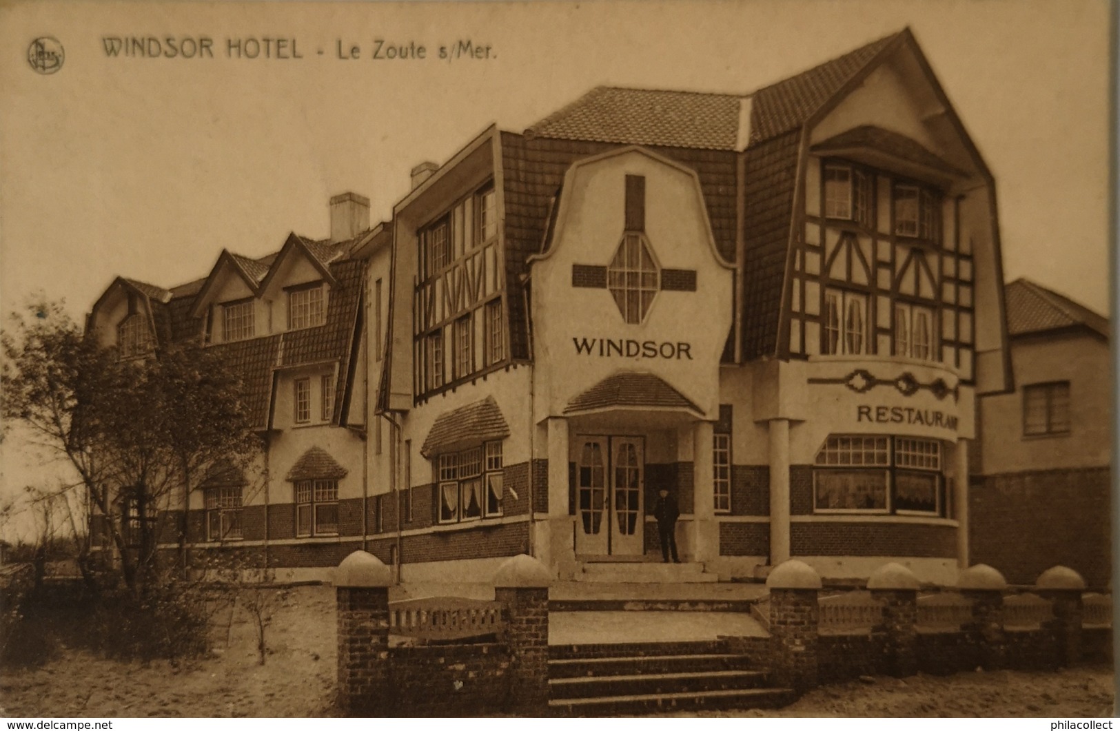 Knokke - Knocke - Zoute // Windsor Hotel 19?? Zeldzaam - Knokke