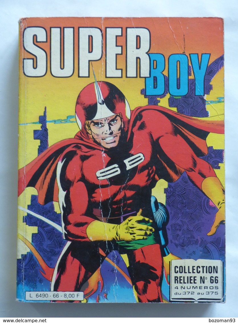 ALBUM SUPER BOY  N° 66  ( N° 372 à N° 375 ) TBE - Superboy