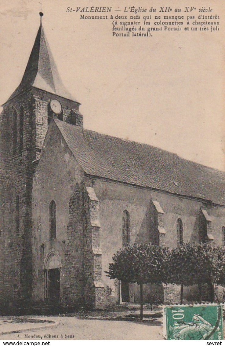 SAINT-VALERIEN. - L'Eglise - Saint Valerien