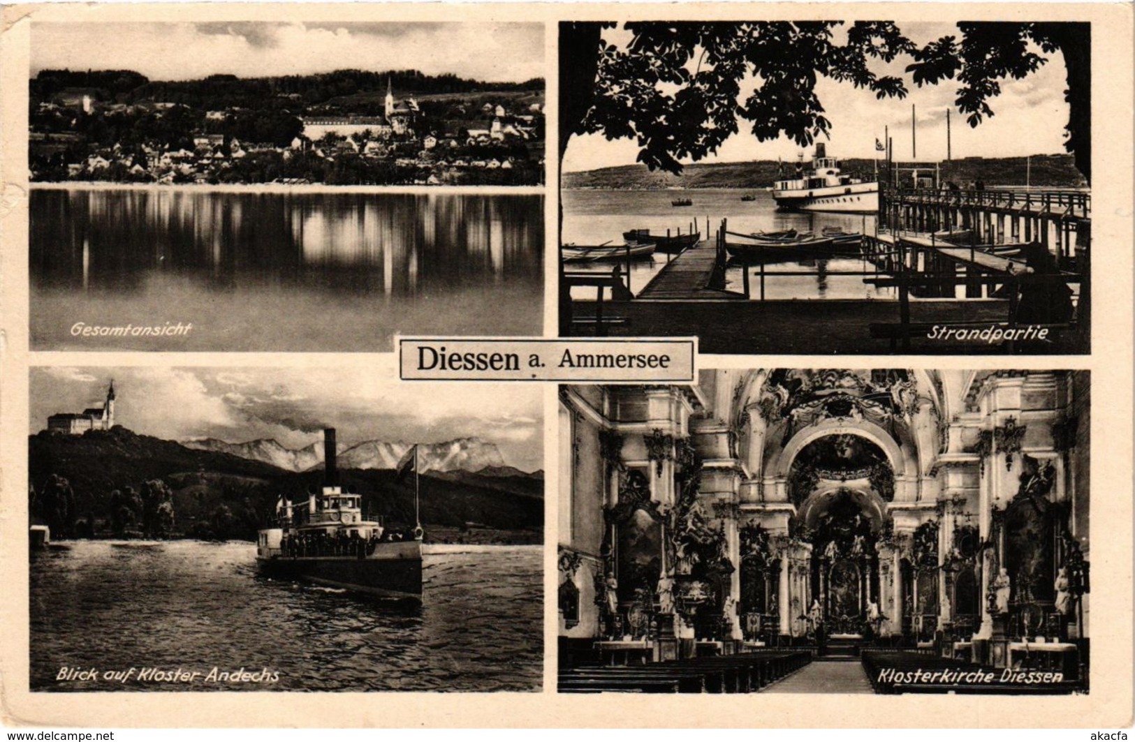 CPA AK Diessen Am Ammersee - Scenes GERMANY (962625) - Diessen