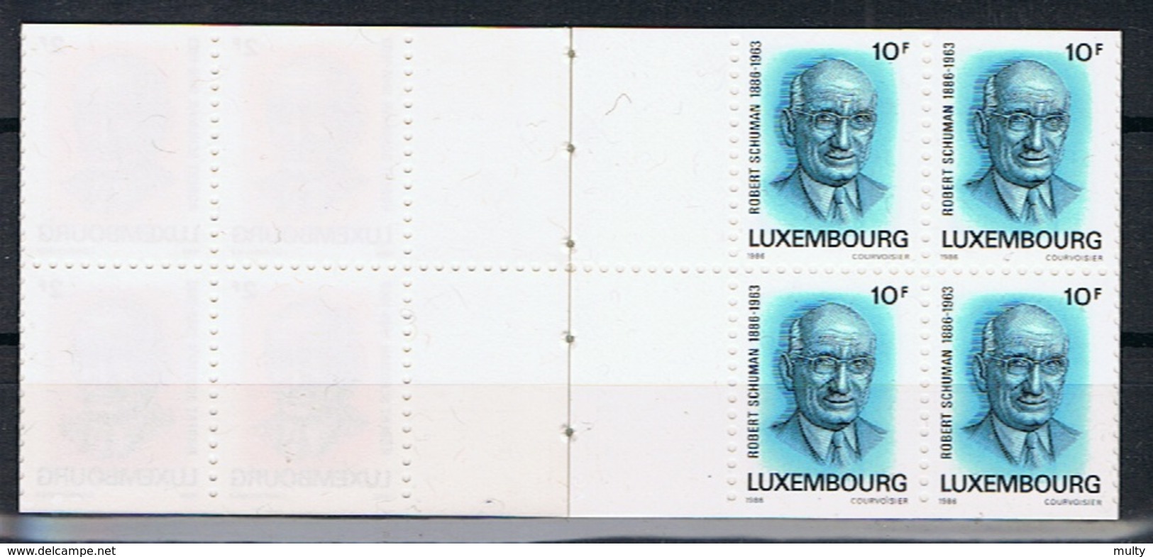 Luxemburg Y/T C1106 (**) - Booklets