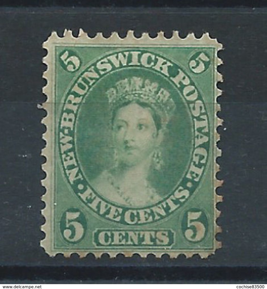 Nouveau-Brunswick N°6 (*) (MNG) 1860/63 - Reine Victoria - Nuevos