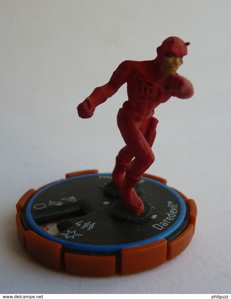 FIGURINE HEROCLIX MARVEL DARDEVIL QUI COURRE Rareté 4 Socle Bleu - Marvel Heroes