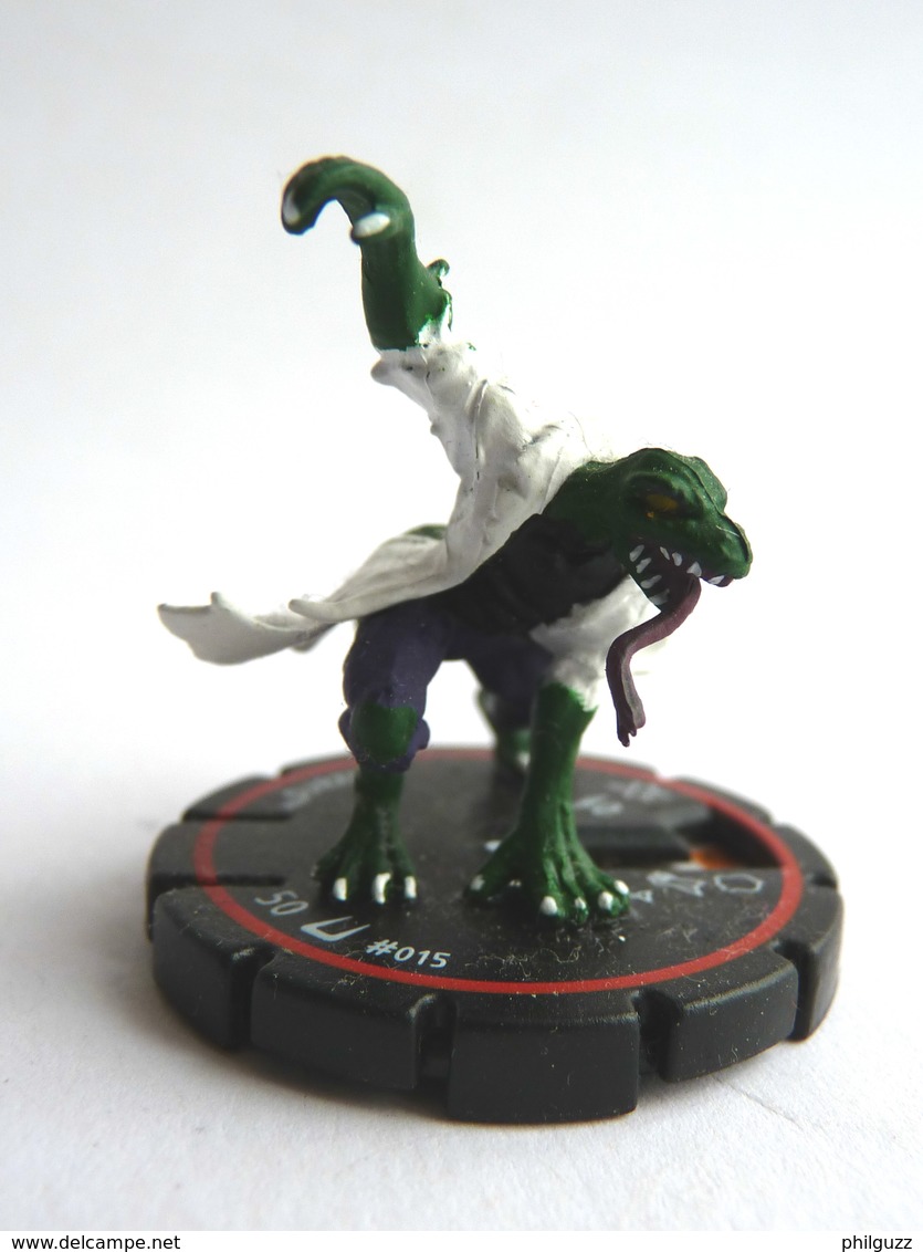 FIGURINE HEROCLIX MARVEL LIZARD LE LEZARD  Rareté 4 Socle ROUGE - Marvel Heroes