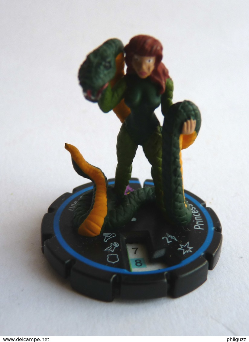 FIGURINE HEROCLIX MARVEL PRINCESS PYTHON Rareté 3 Socle BLEU - Marvel Heroes