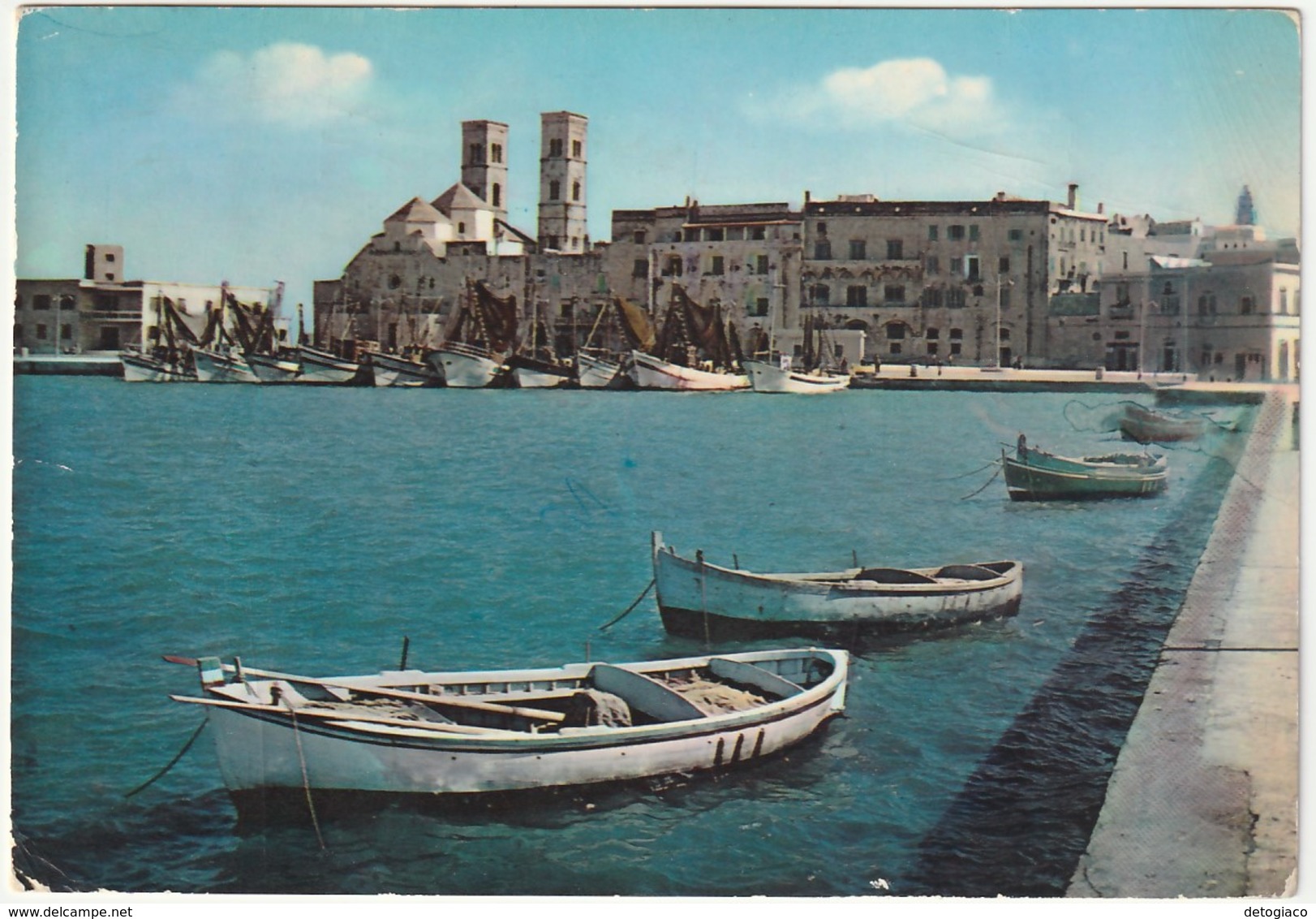 MOLFETTA - BARI - IL PORTO - VIAGG. 1963 -45713- - Molfetta