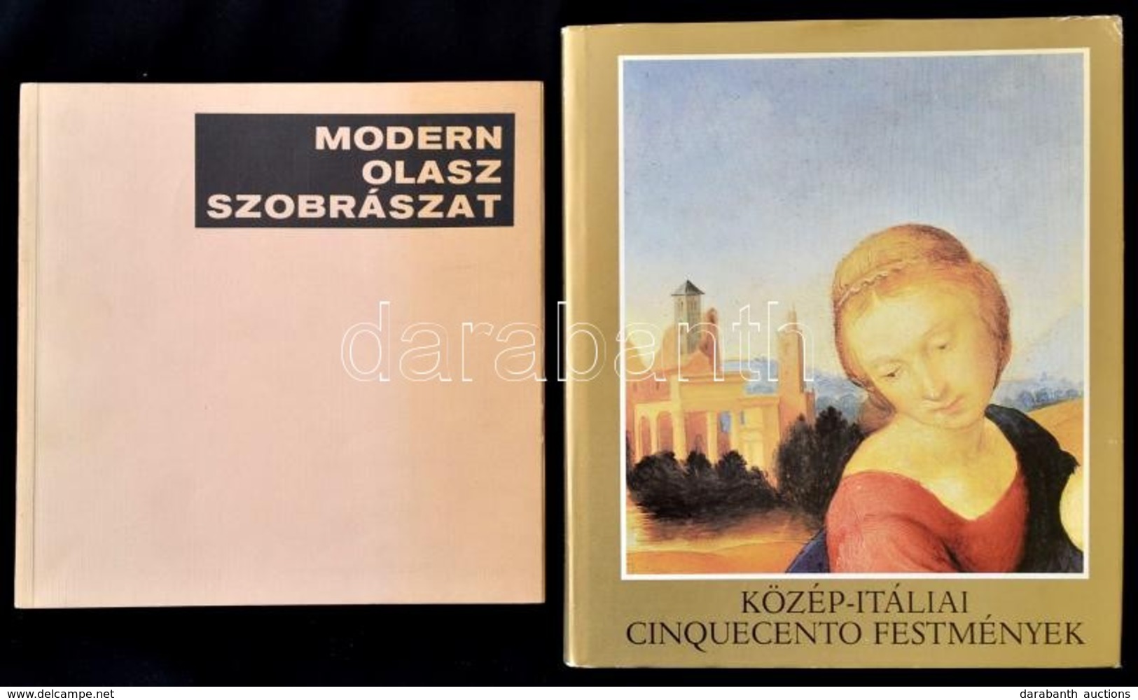 Vegyes Művészeti Könyvtétel, 2 Db:   Tátrai Vilmos: Közép-Itáliai Cinquecento Festmények. Bp.,1983, Corvina. Kiadói Egés - Sin Clasificación