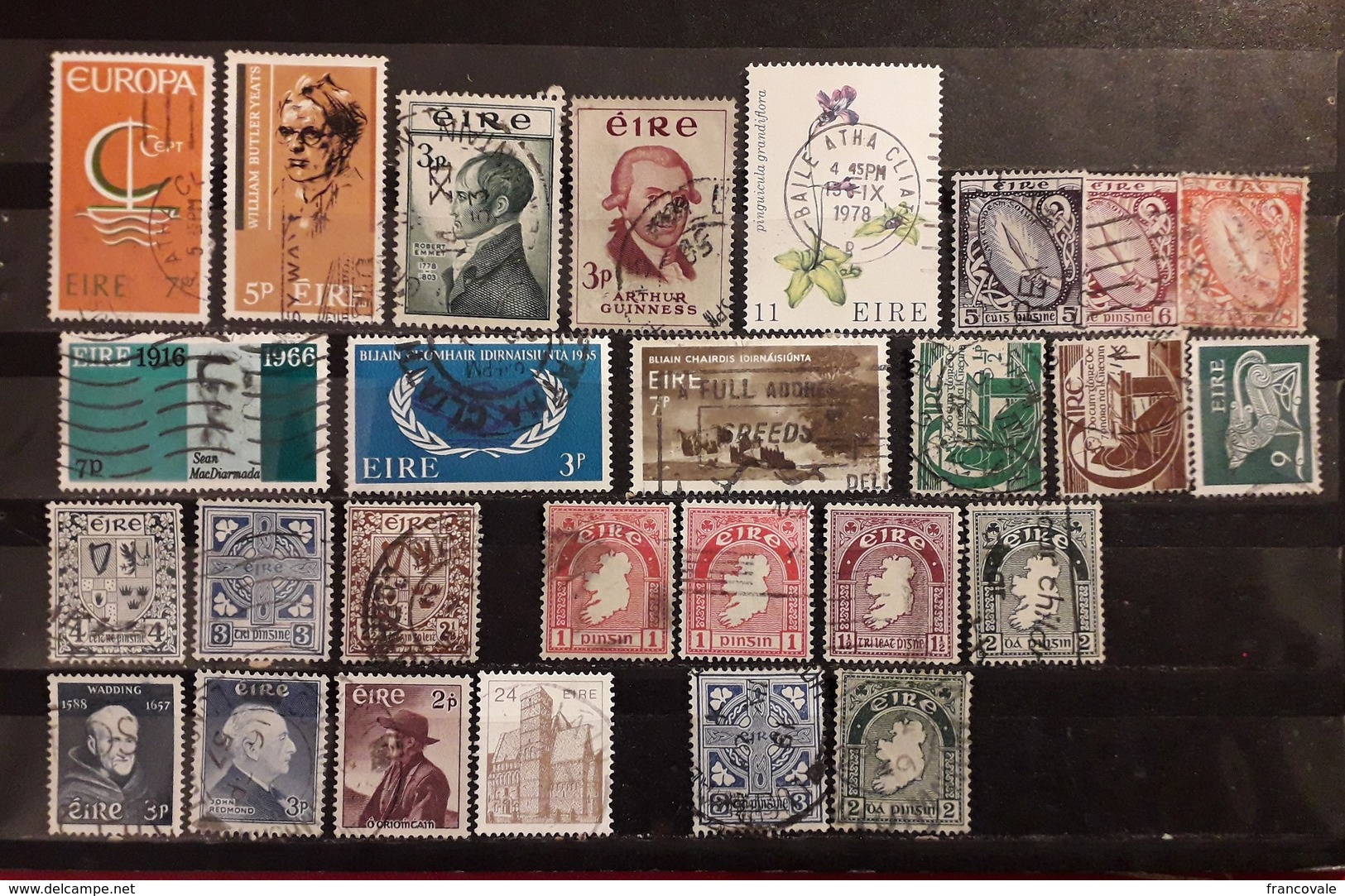 Eire Irlanda 1936 - 1978 Lot 27 Stamps Used - Verzamelingen & Reeksen