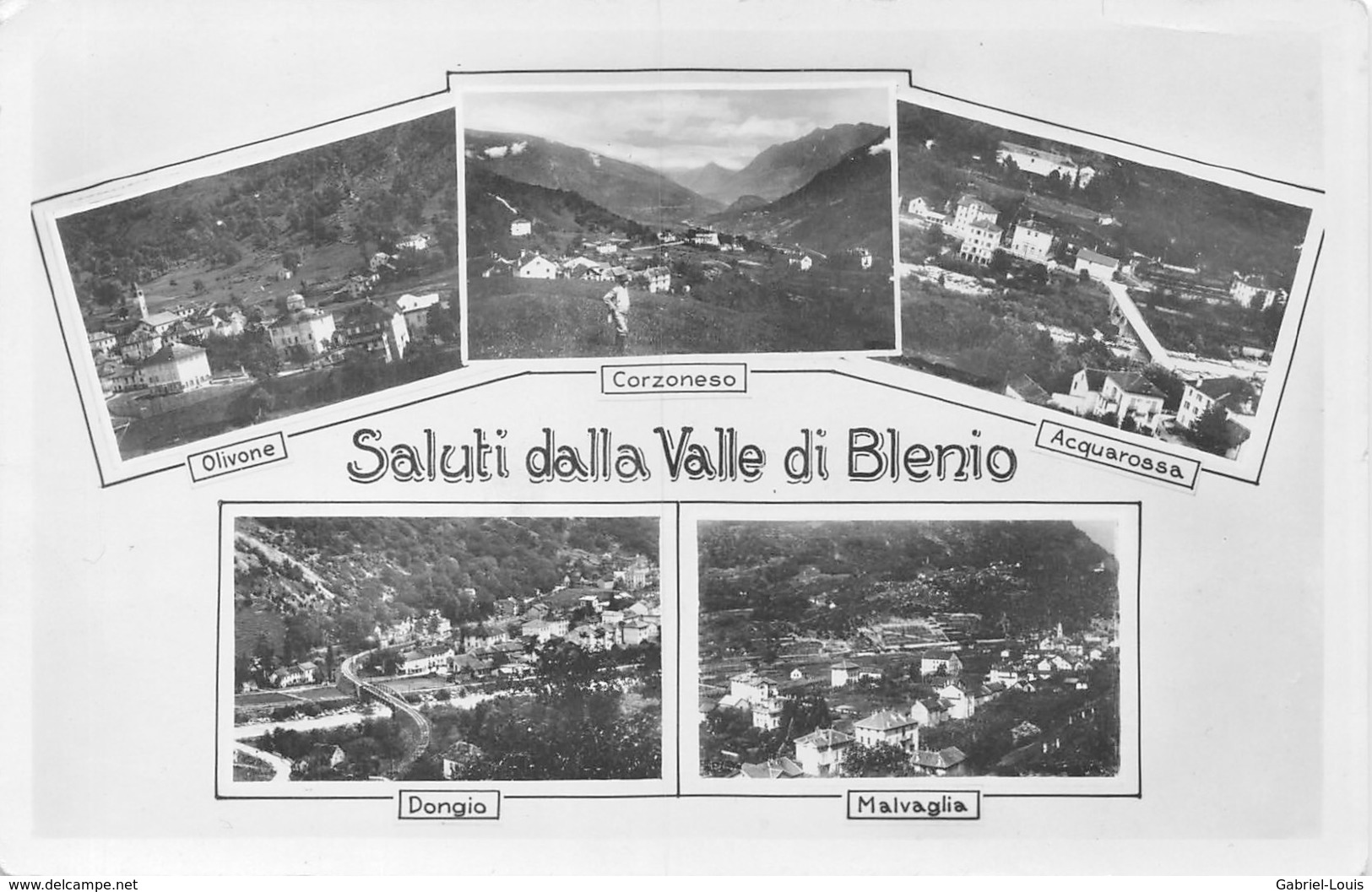 Saluti Dalla Valle Di Blenio - Blenio