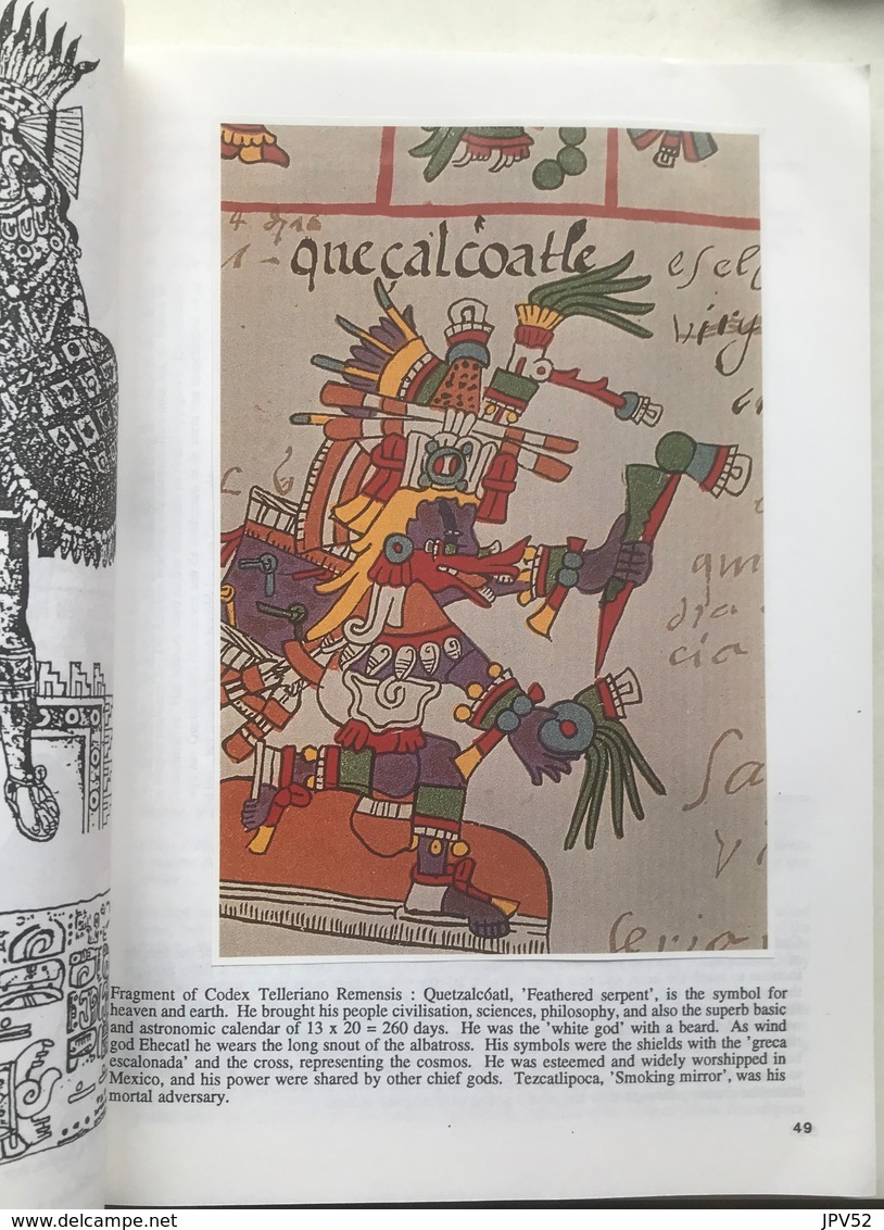 (58) Aztlan-Mexico - Dr. A.L.Vollemaere - The Myth Of Aztlan - 268p. - 1993 - H29x21cm - Central America