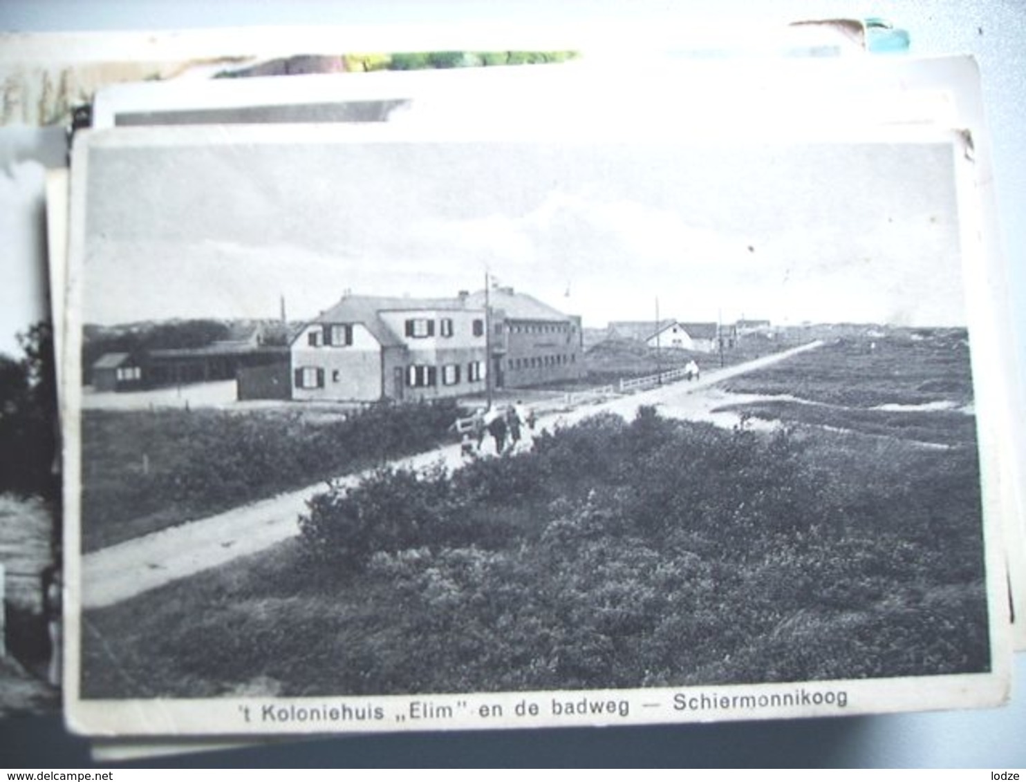 Nederland Holland Pays Bas Schiermonnikoog Met Badweg Koloniehuis Elim - Schiermonnikoog