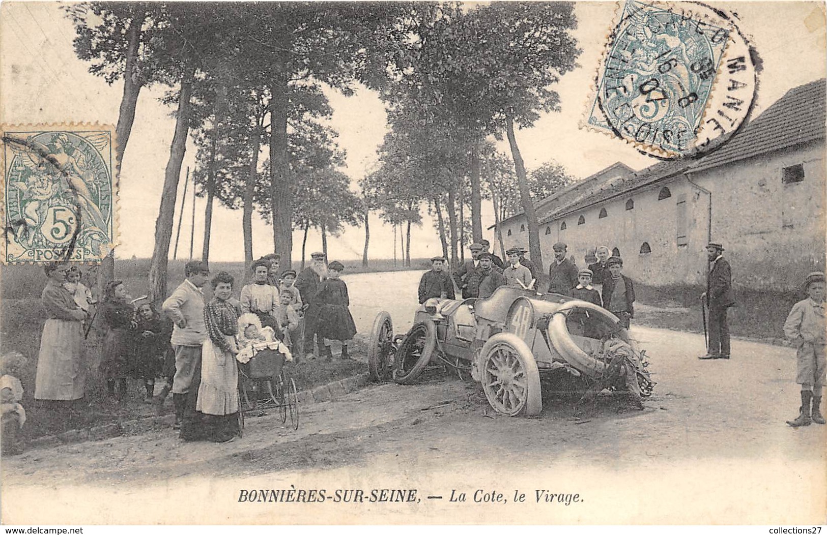 78-BONNIERES-SUR-SEINE-LA CÔTE , LE VIRAGE - Bonnieres Sur Seine