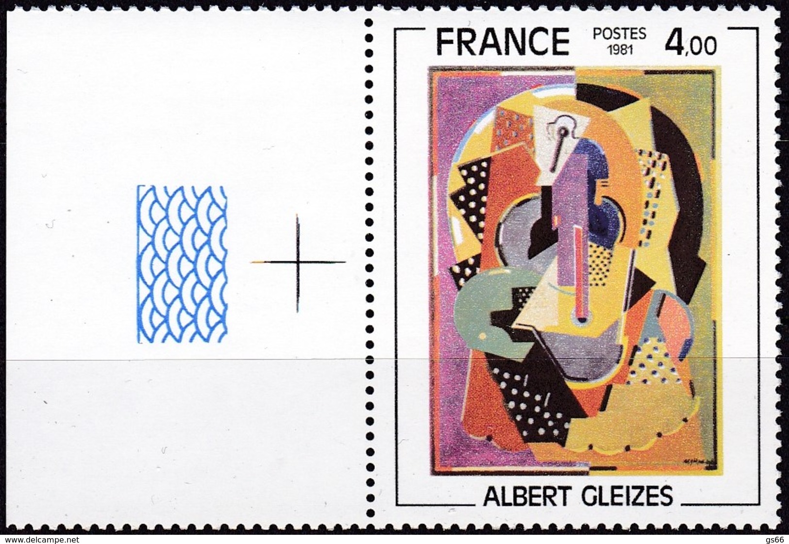 Frankreich, 1981, Mi.Nr. 2248, MNH **,  Kunst. - Autres & Non Classés