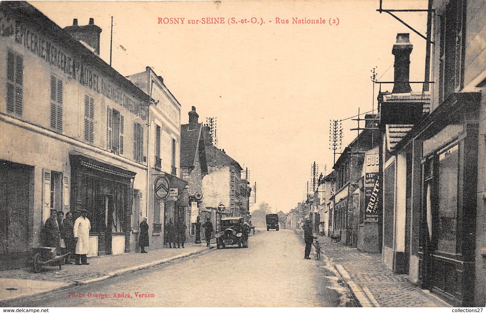 78-ROSNY-SUR-SEINE- RUE NATIONALE - Rosny Sur Seine