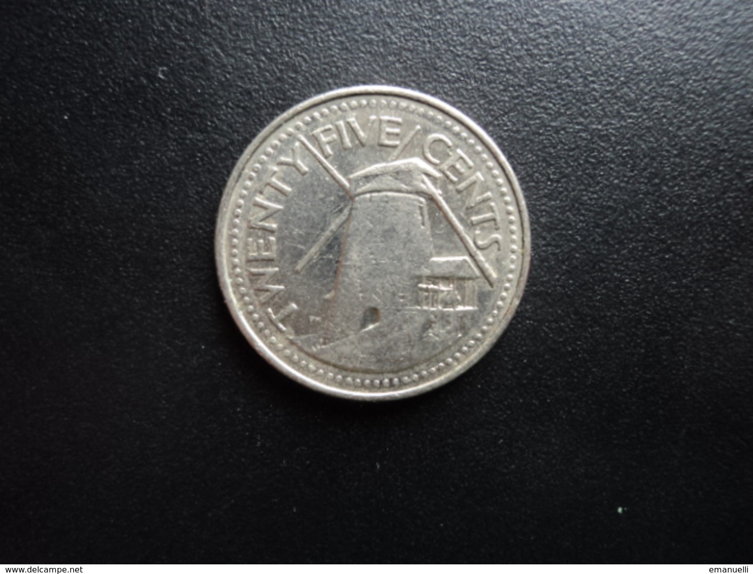 BARBADES * : 25 CENTS   2001    KM 13        SUP - Barbados