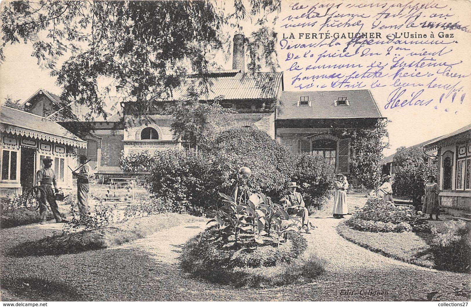 77-LA-FERTE-GAUCHER- L'USINE A GAZ - La Ferte Gaucher