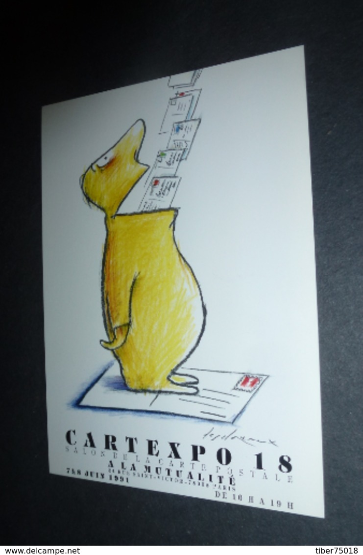 Carte Postale - Cartexpo 18 - Paris Mutualité - Illustration : Desclozeaux - Desclozeaux