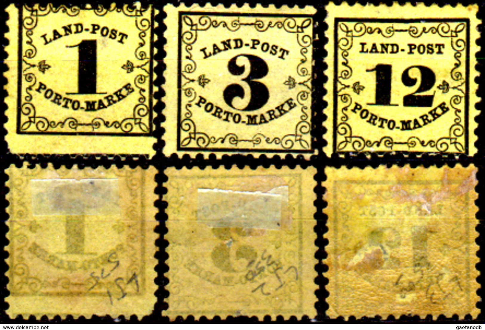 Germany-B-262- Baden - Taxe1862 (sg) NG - Quality And Price At Your Discretion. - Ungebraucht