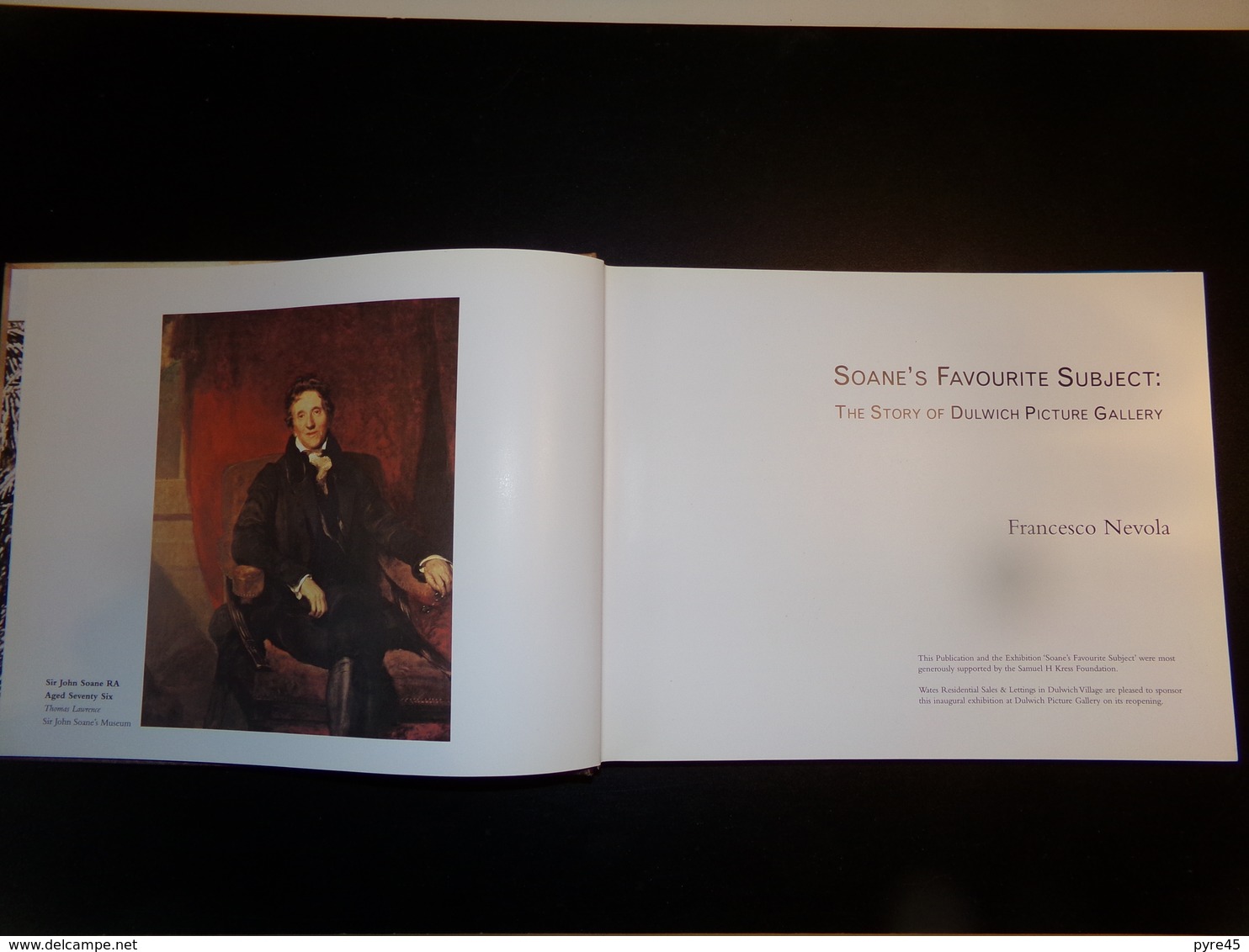 SOANE S FAVOURITE SUBJECT THE STORY OF DULWICH PICTURE GALLERY 210 PAGES 2000 - Architettura