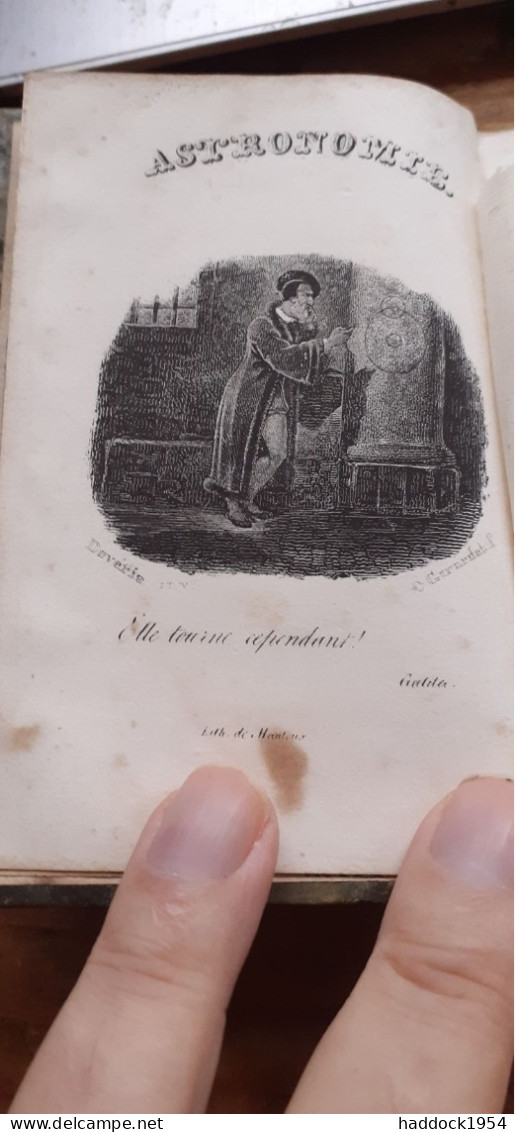 Résumé Complet D'astronomie BAILLY Encyclopédie Portative 1825 - Astronomie