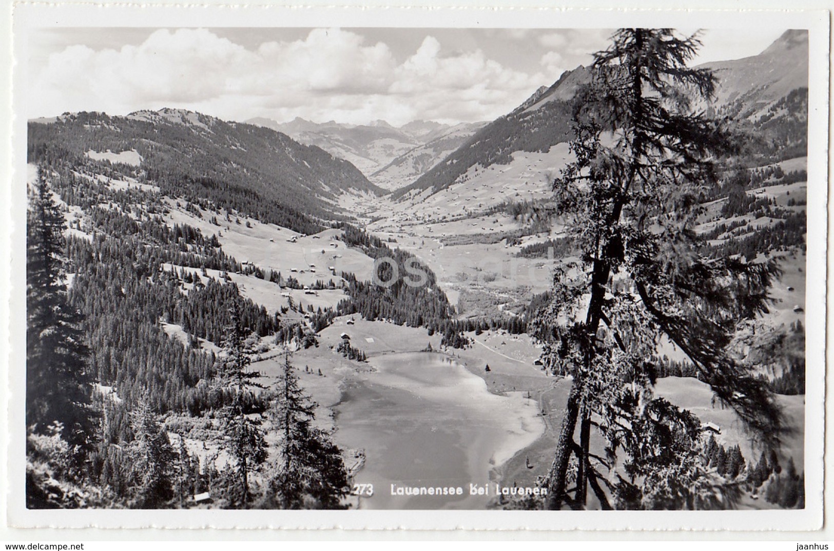 Lauenensee Bei Lauenen - 273 - Switzerland - 1958 - Used - Lauenen