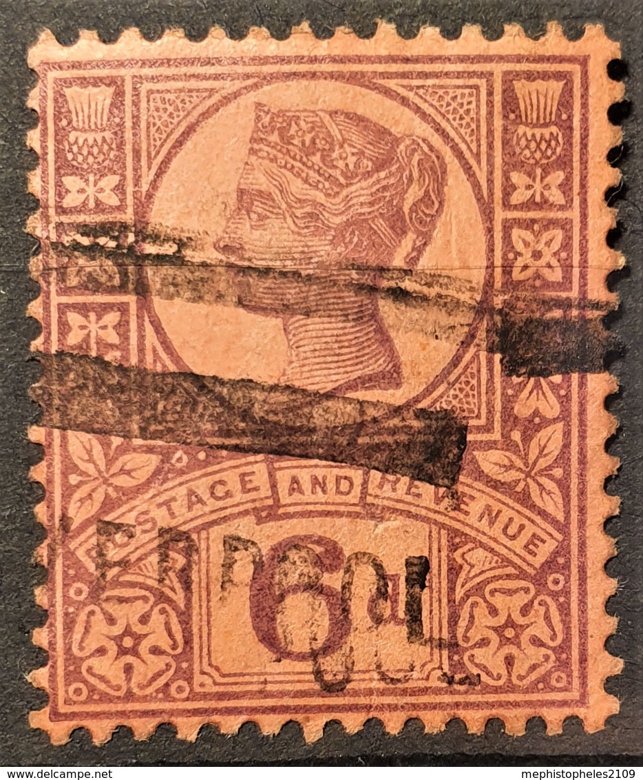 GREAT BRITAIN 1887/92 - Canceled - Sc# 119 - Jubilee Issue 6d - Usados