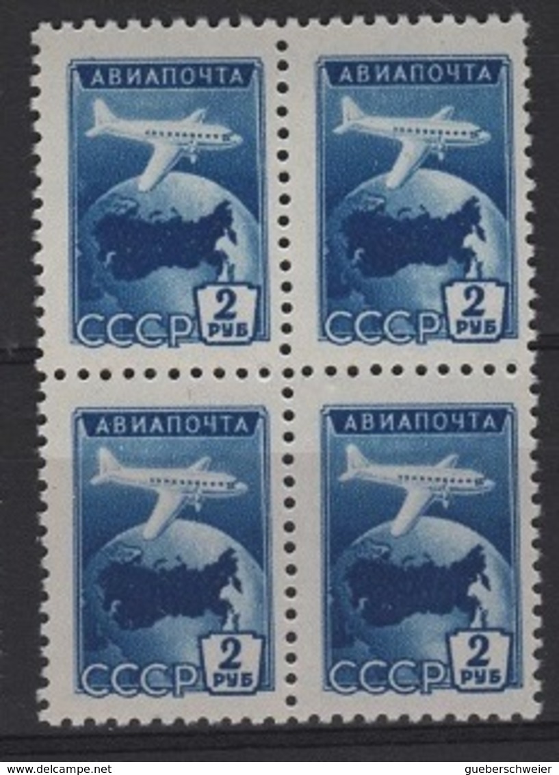 TRANS 46 - RUSSIE PA 101 Blocs De 4 Neufs** - Unused Stamps