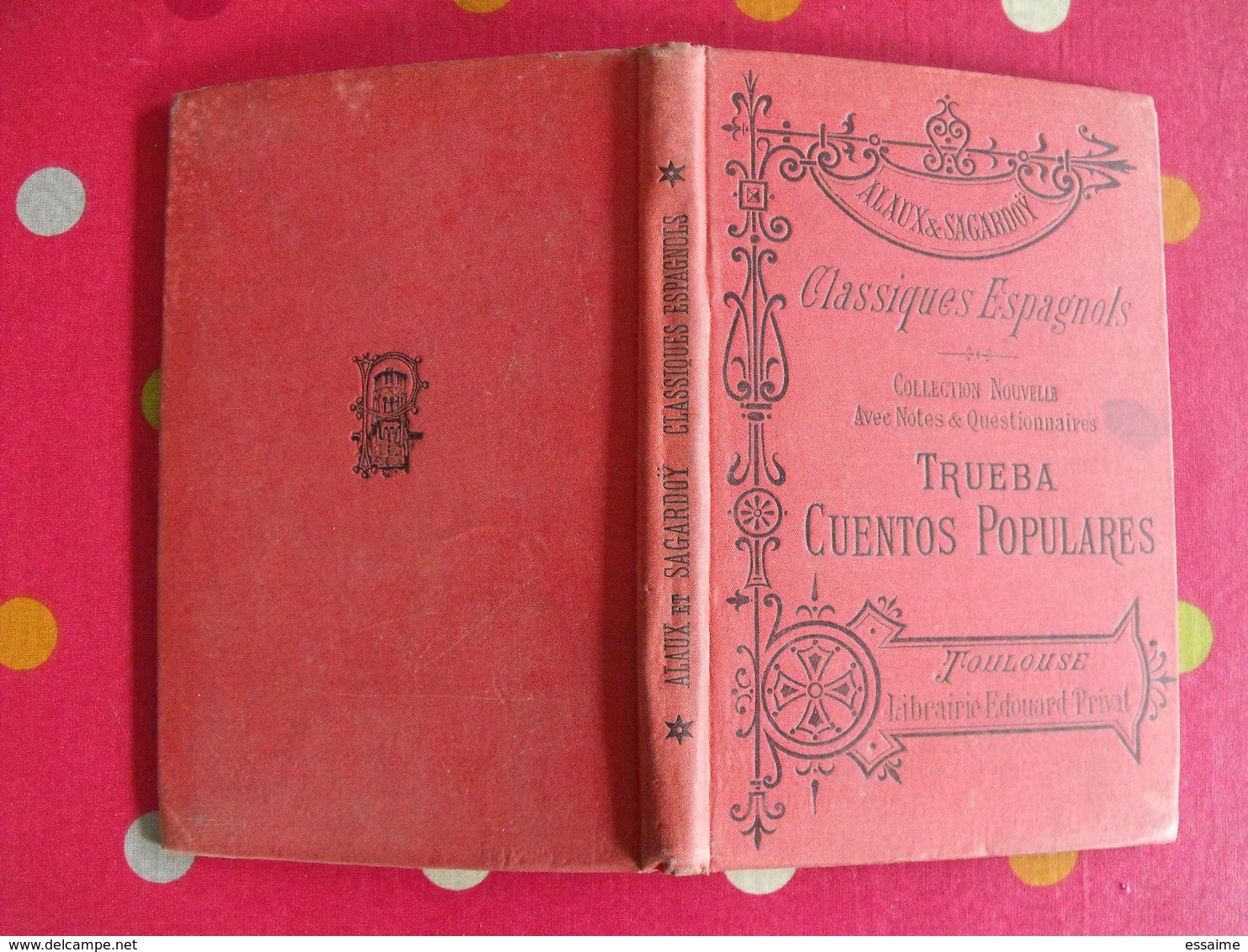 lot de 11 livres scolaires ou pédagogiques en Espagnol. espana. espagne. entre 1897 et 1968