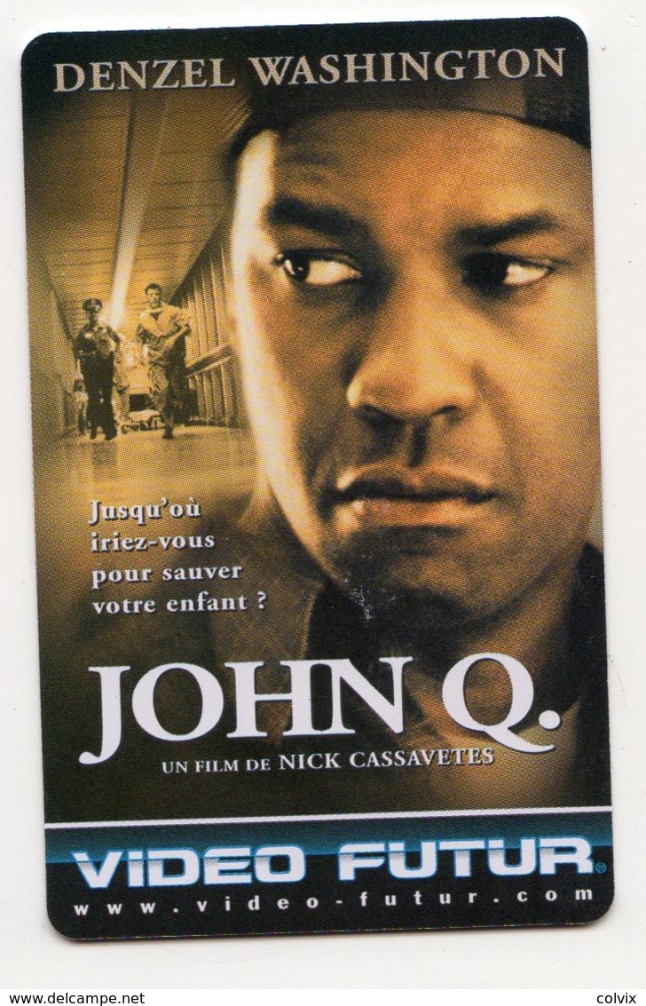 VF 202 VIDEO FUTUR JOHN Q Denzel Washington - Autres & Non Classés